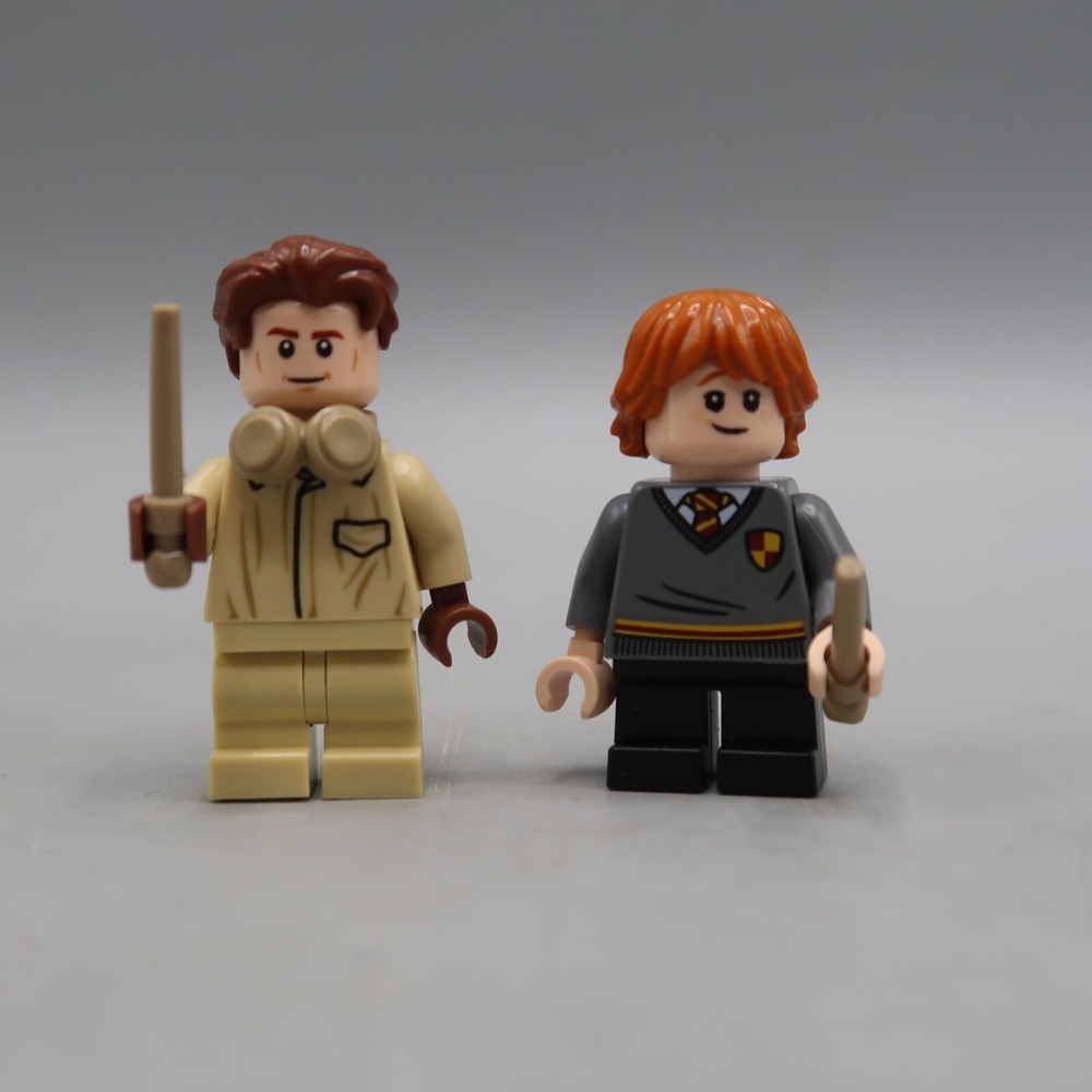 Lego Harry Potter minifigures Cedric Diggory & Ron Weasley lot‎ of 2
